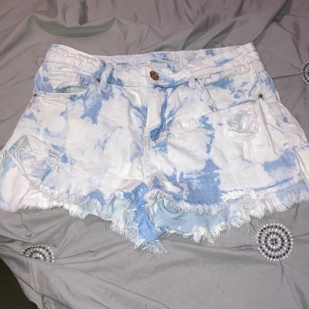 marbled shortie-shorts! size 5